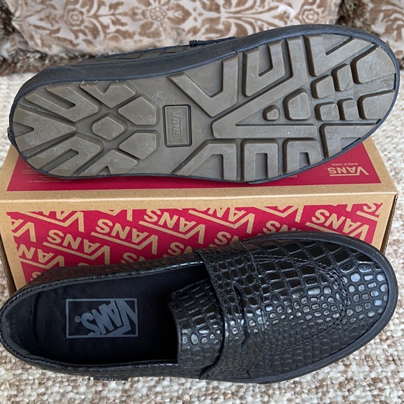 Vans Style 53 Dx Patent Croc Black/Black WMNS - Picture 4 of 16